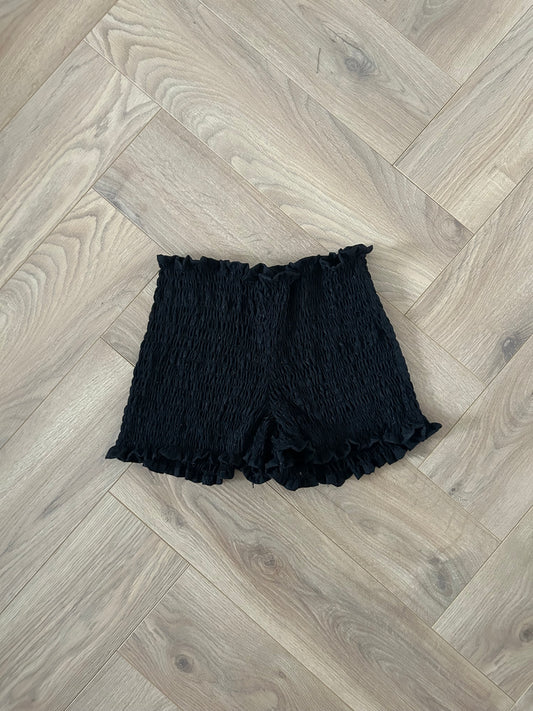 PREORDER Frolic SHORTS in Black Broderie Anglaise