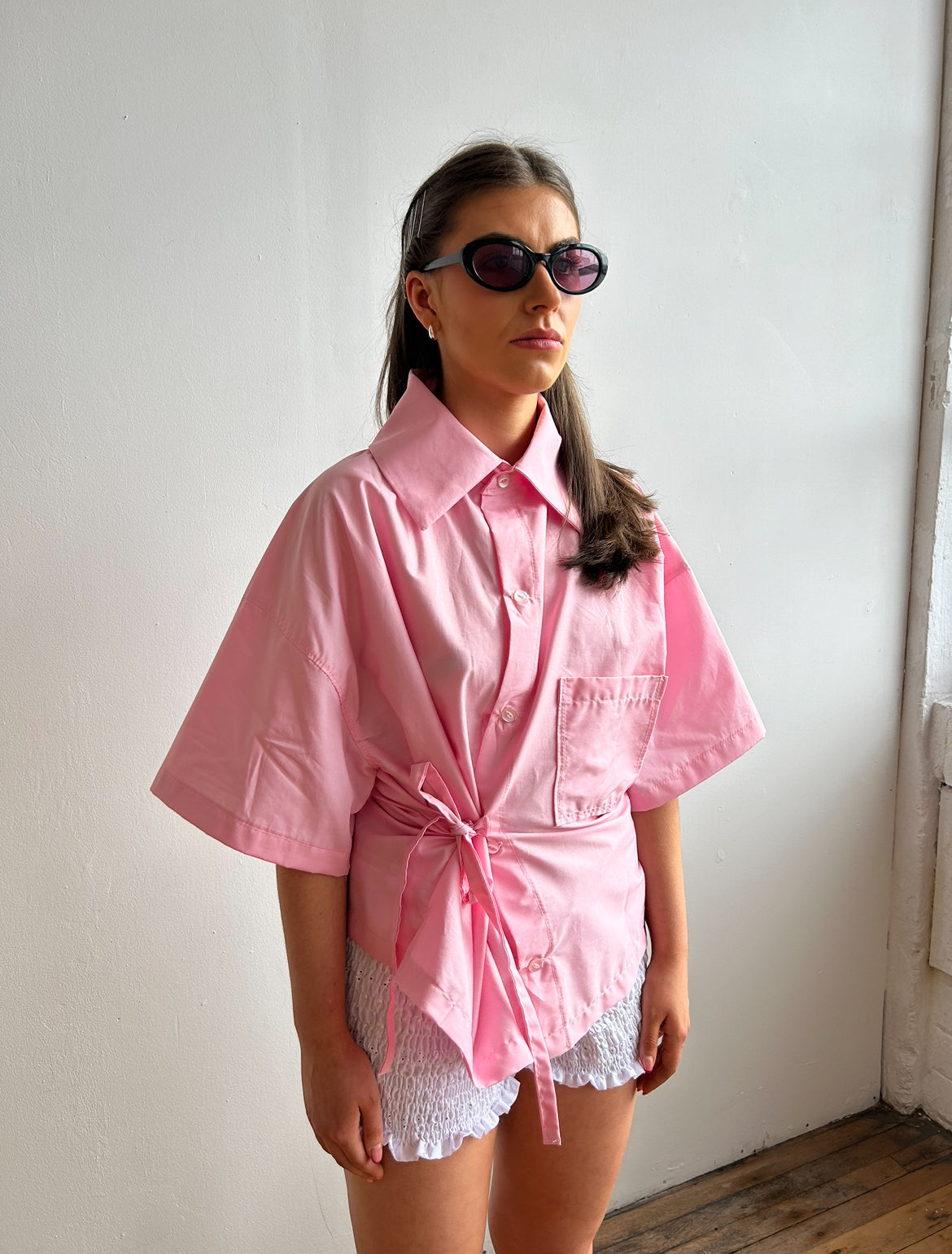 PREORDER The Staple Shirt in Candy Floss Pink