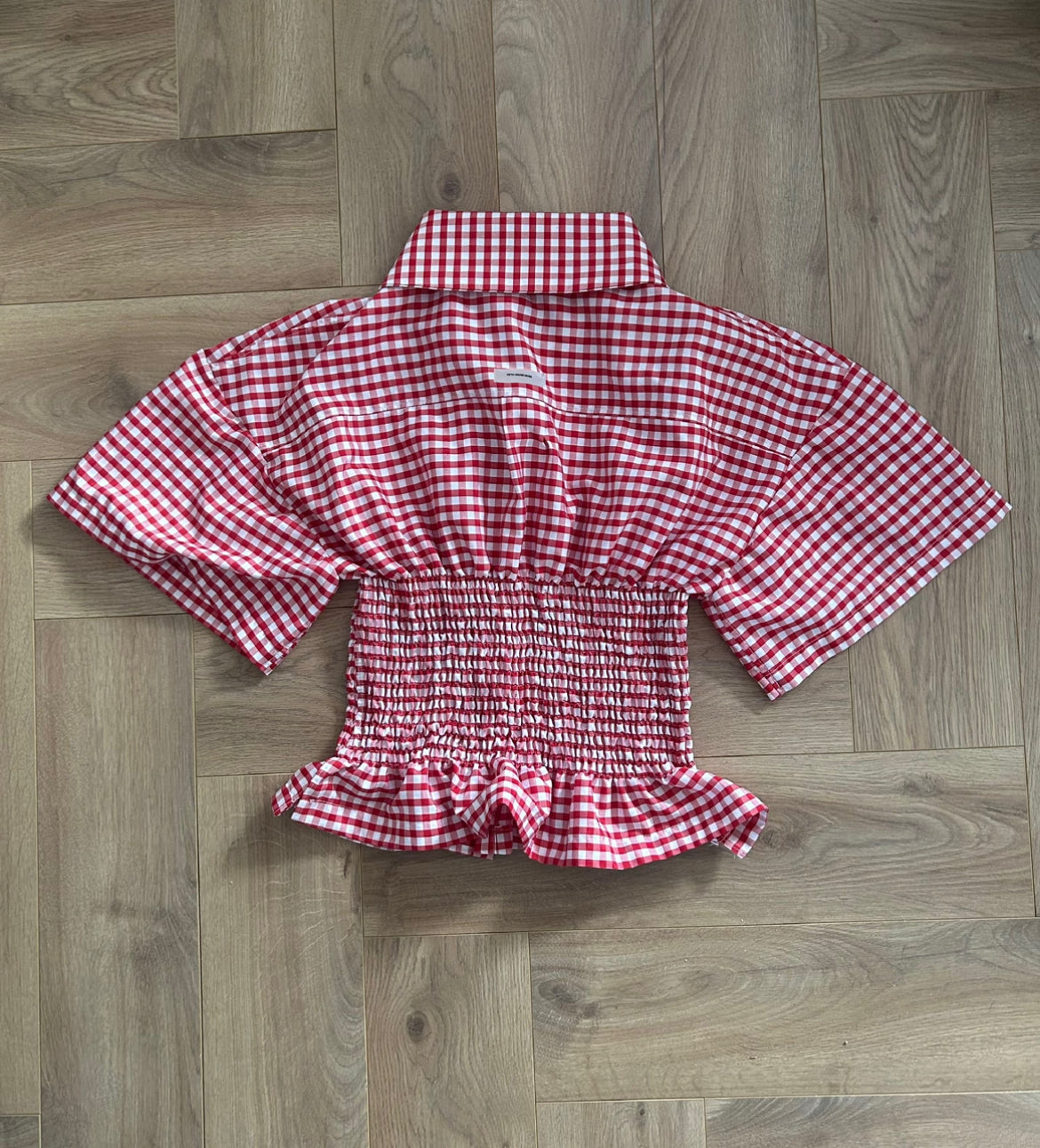 PREORDER Frolic SHIRT in Red Gingham