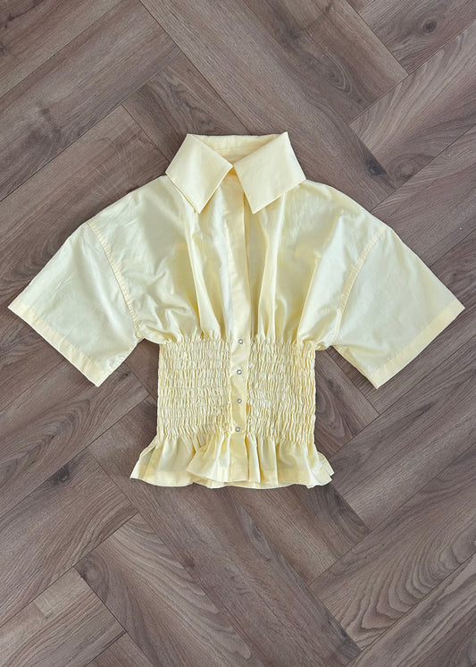 PREORDER Frolic SHIRT in Lemon Butter