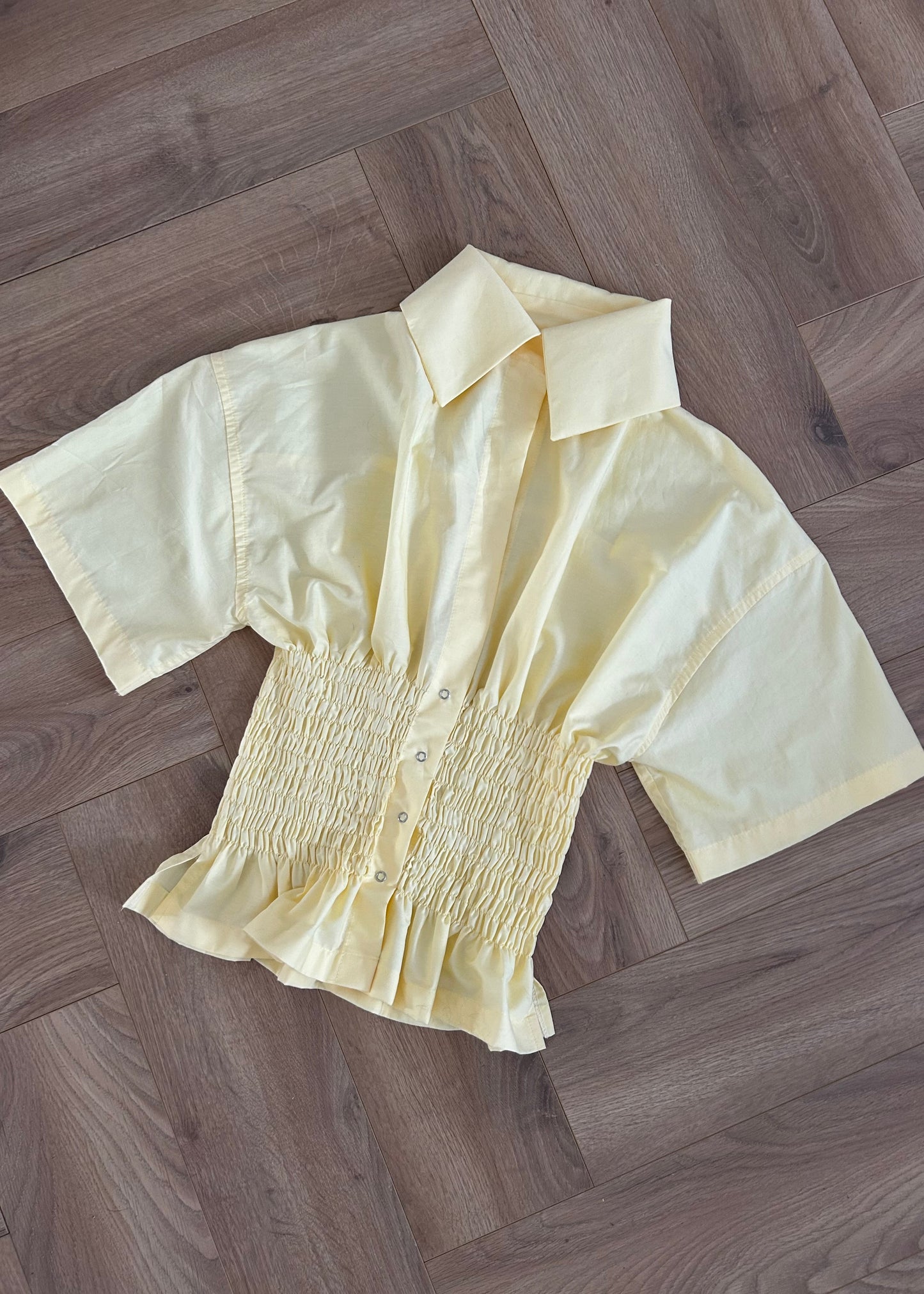 PREORDER Frolic SHIRT in Lemon Butter