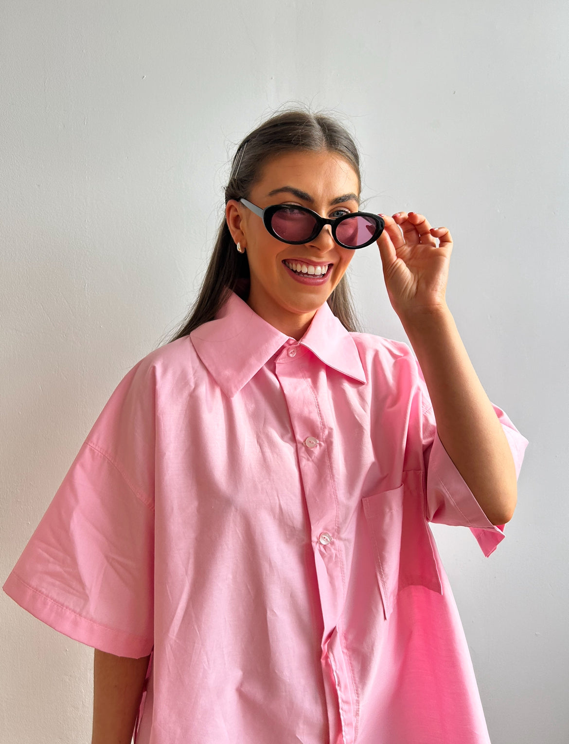 PREORDER The Staple Shirt in Candy Floss Pink