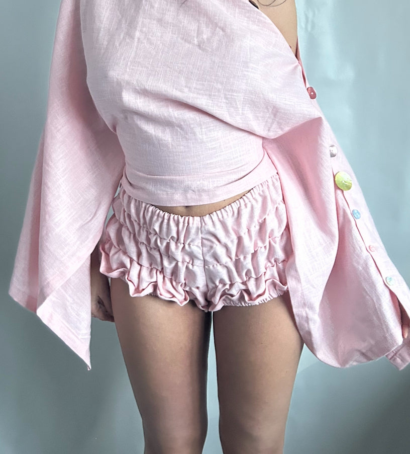 A PREORDER Sol Bloomer Shorts in Pink