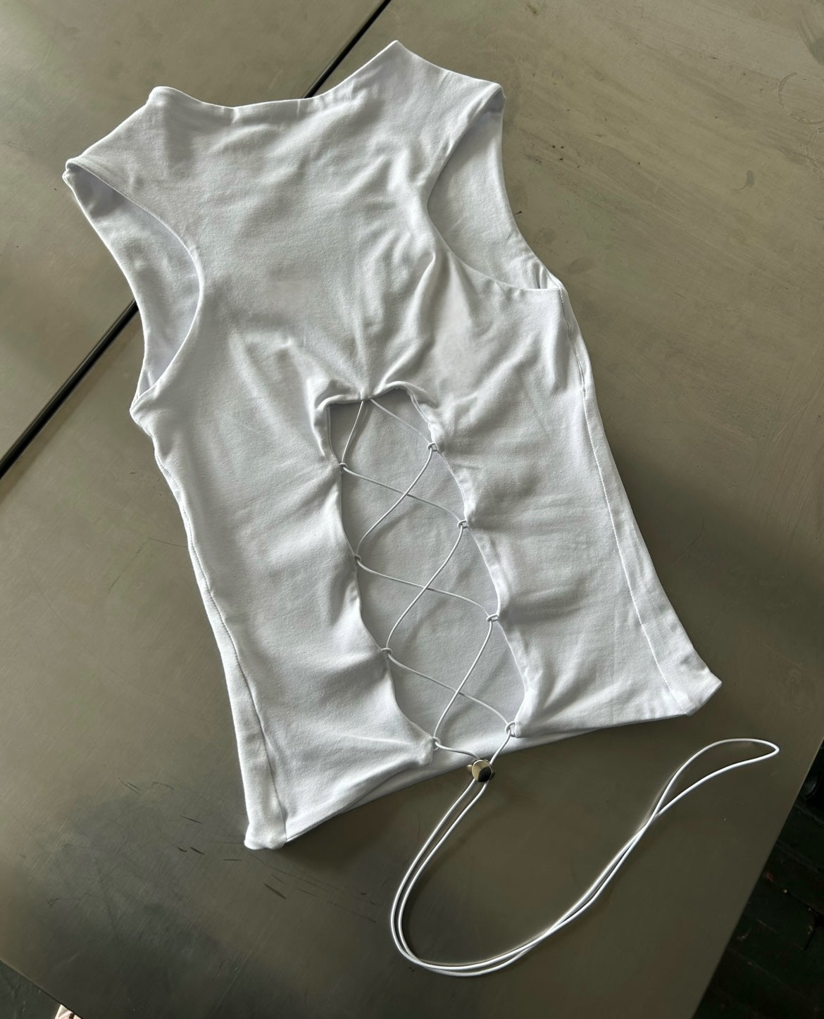 PREORDER All Day Top in White