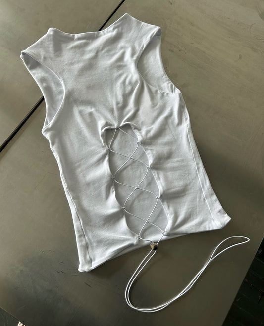 PREORDER All Day Top in White