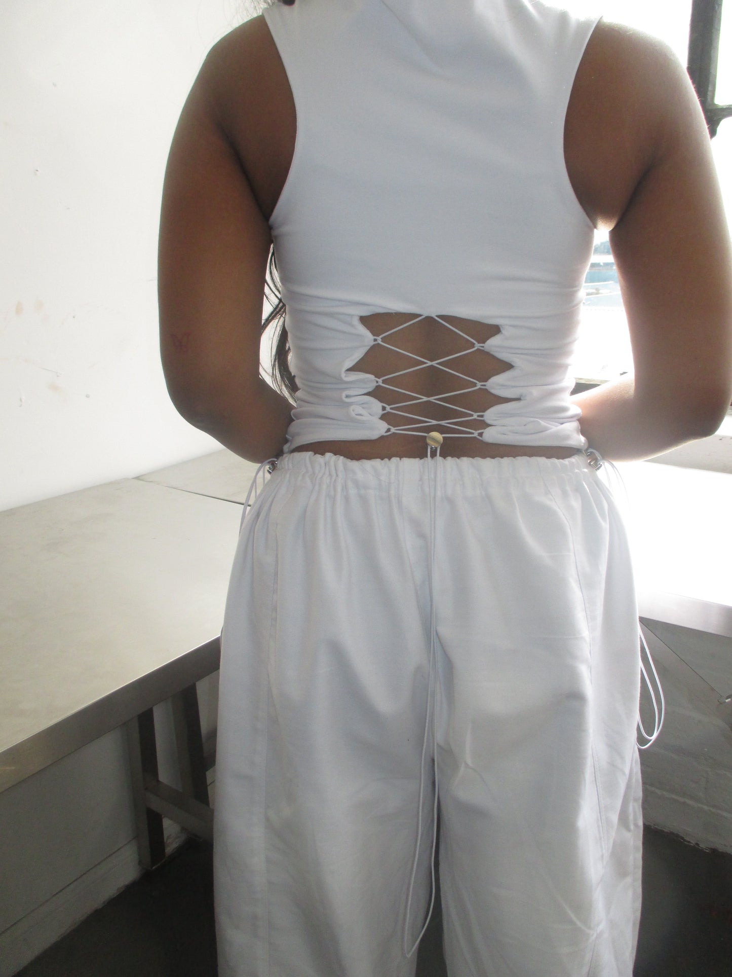 PREORDER All Day Top in White
