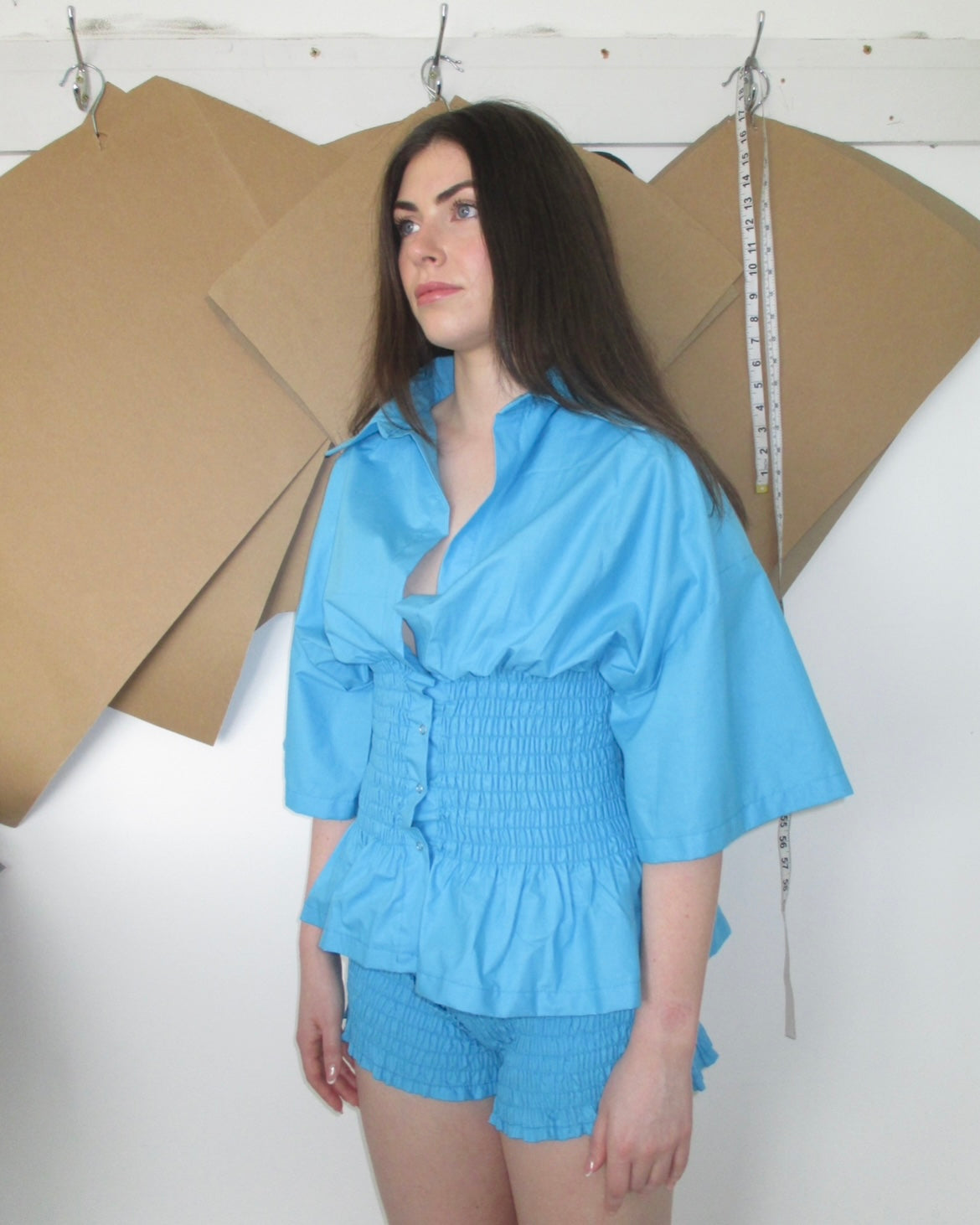 A PREORDER Frolic SHIRT in Azure Blue