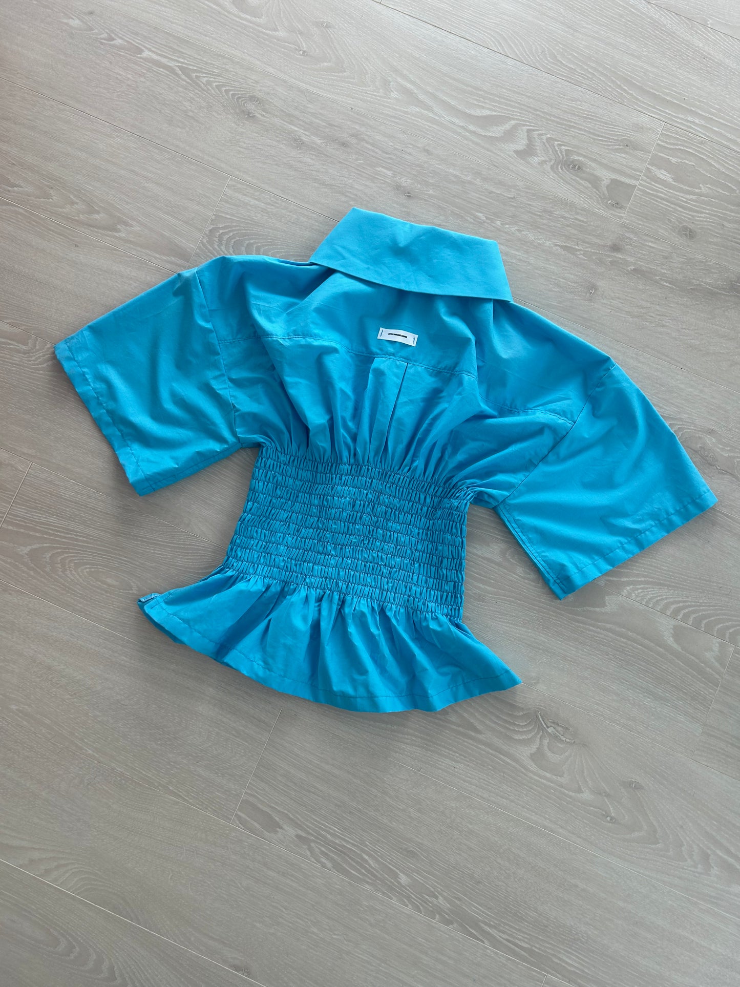 A PREORDER Frolic SHIRT in Azure Blue